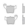 Brake pads BREMBO 07HO48SD