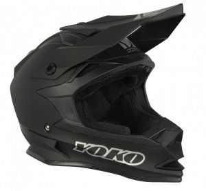 MX helmet YOKO SCRAMBLE matte black S