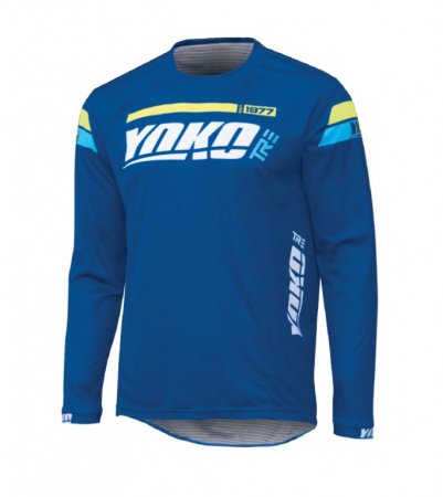 MX jersey YOKO TRE blue/yellow XL