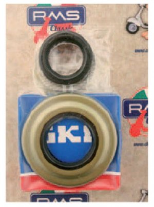 Crankshaft bearing kit RMS with o-rings and oil seals blue