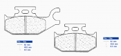 Brake pads CL BRAKES 1236 ATV1