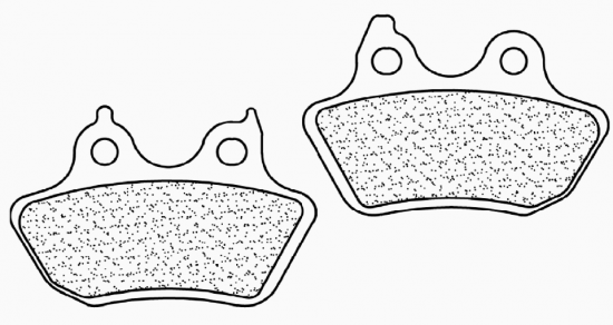 Brake pads CL BRAKES 1237 RX3