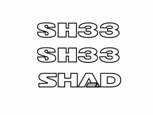 Set stickers SHAD SH33