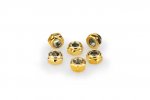 Nuts PUIG 0735G ANODIZED yellow M5 (6pcs)