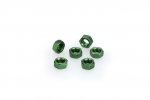 Nuts PUIG 0763V ANODIZED green M5 (6pcs)