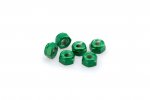 Nuts PUIG 0832V ANODIZED green M8 (6pcs)