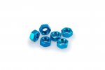 Nuts PUIG 0863A ANODIZED blue M8 (6pcs)