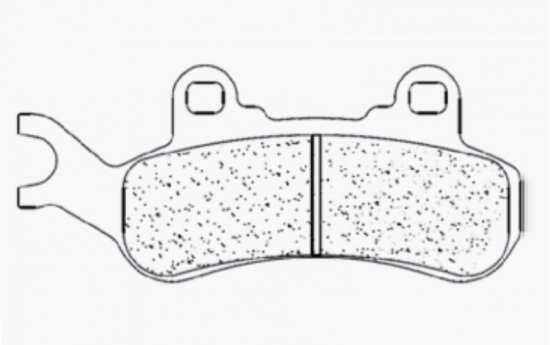 Brake pads CL BRAKES 1260 ATV1