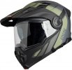 Flip-up helmet iXS X15903 VENTURE 1.0 black-anthracite-olive 2XL