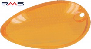 Indicator lens - left front RMS orange