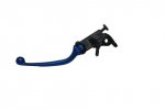 Adjustable folding lever ACCOSSATO aluminium, master cylinder blue