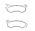 Brake pads CL BRAKES 3102 SC