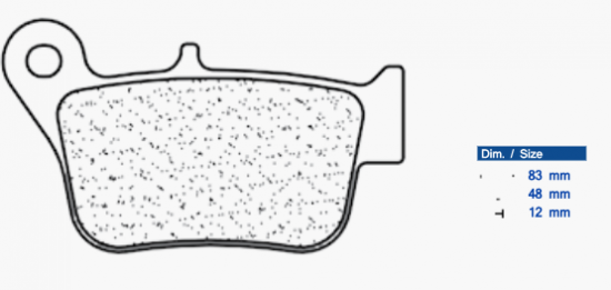 Brake pads CL BRAKES 3111 MSC