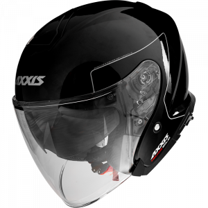 JET helmet AXXIS MIRAGE SV ABS solid black gloss XS