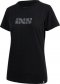 Women's tee iXS BRAND ORGANIC 2.0 black 44