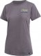 Women's tee iXS ARCH ORGANIC dirty purple 36