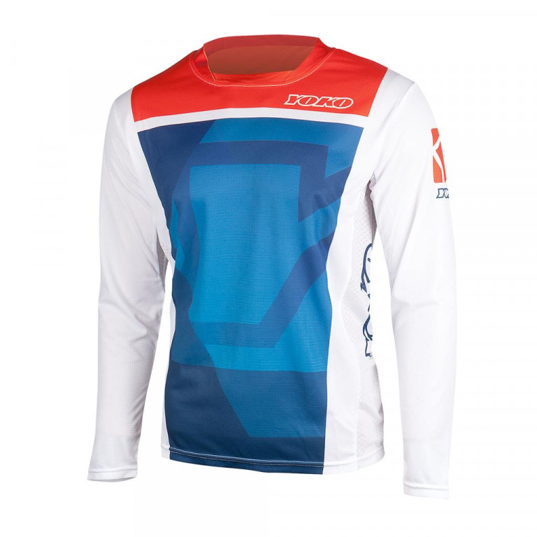 MX jersey YOKO KISA blue / red L