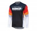 MX jersey YOKO TWO black/white/red XXL