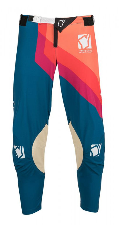 MX pants kids YOKO VIILEE blue / orange 26