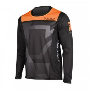 MX jersey kids YOKO KISA black / orange L