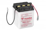 Conventional 6V battery NO ACID YUASA 6N4-2A-2