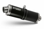 Silencer STORM B.030.LX1B OVAL Steel black