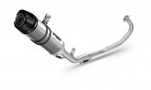 Full exhaust system 1x1 STORM Y.047.LXSC GP Stainless Steel with carbon cap