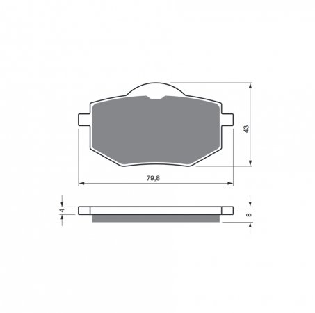 Brake pads GOLDFREN 322 S3