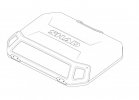 Aluminium cover SHAD 203163RB (for TERRA cases) black