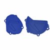 Clutch and ignition cover protector kit POLISPORT 90938 Blue