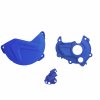 Clutch and ignition cover protector kit POLISPORT 90942 Blue