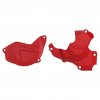 Clutch and ignition cover protector kit POLISPORT 90960 Red