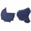 Clutch and ignition cover protector kit POLISPORT 91051 Blue