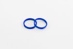 Spare rings PUIG 9170A SHORT WITH RING blue