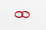 Spare rings PUIG 9170R SHORT WITH RING red