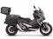 Complete set of aluminum cases SHAD TERRA BLACK, 48L topcase + 47L / 47L side cases, including mount SHAD HONDA X-ADV 750