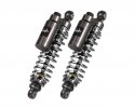 Rear Twinshocks BITUBO Piggyback tank - ADJ:Manual spring preload, rebound, compression Chromed springs