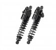 Rear Twinshocks BITUBO Piggyback tank - ADJ: Hydr. spring preload, rebound, compression DARK EDITION