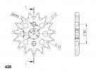 Front sprocket SUPERSPROX CST-274:15 15T, 428