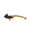 Folding lever ACCOSSATO aluminium, master cylinder gold