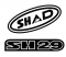 Stickers SHAD red for SH29