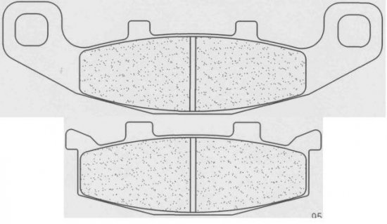 Brake pads CL BRAKES 2304 A3+