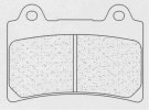 Brake pads CL BRAKES 2305 A3+