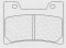 Brake pads CL BRAKES A3+