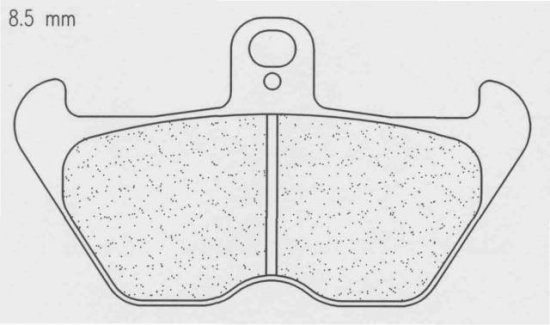 Brake pads CL BRAKES 2430 XBK5