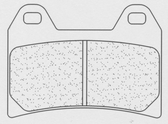 Brake pads CL BRAKES 2539 SM3