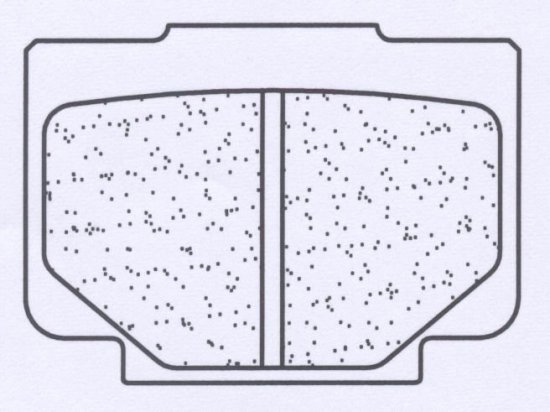 Brake pads CL BRAKES 2984 RX3