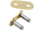 Clip type connecting link D.I.D Chain 520ERVT FJ Gold/Gold