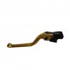 Brake lever ACCOSSATO fixed CNC-worked aluminium, gold