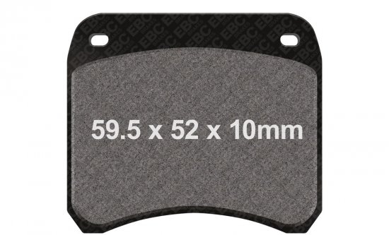 Brake pads EBC GPFAX016HH